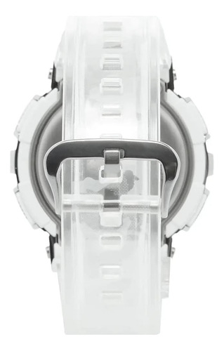 Reloj Casio G-shock Hombre Gm-110scm-1adr De Camuflage Artico Antigolpe Caja De Acero Inoxidable Color Plateado Sumergible 200 Metros