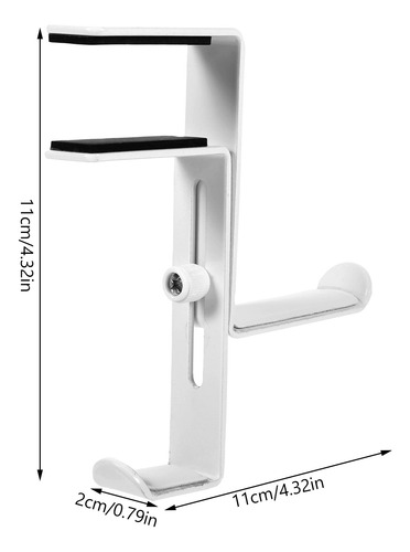 Soporte Para Auriculares Con Clip Ajustable Para Colgar Deba