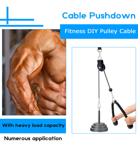 A Sistema De Cables De Polea Diy Para Entrenamiento De