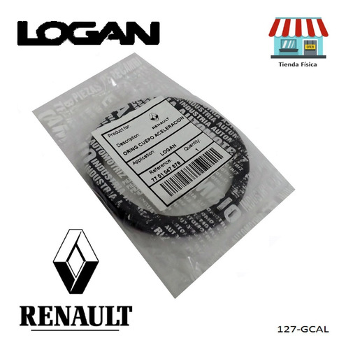 O´ring Cuerpo De Aceleración Renault Logan