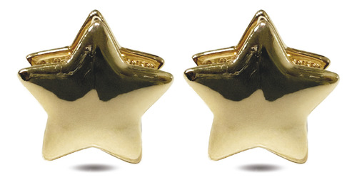 Aretes En Forma De Estrella Para Mujer Oro Laminado 18k Moda Pendientes Para Playa Fina Elegante Ideal Para Regalo Dama