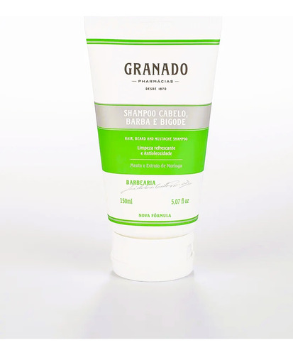 Shampoo Cabelo, Barba E Bigode Barbearia 150ml - Granado