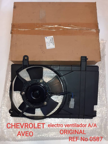 Electro Ventilador A/a Para Chevrolet Aveo