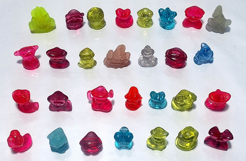 Lote Com 29 Geloucos Gogos Coca Cola Coleção Brinquedo (Usado)