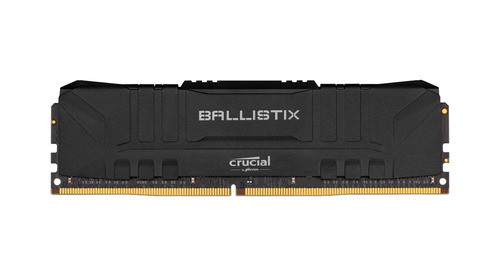 Imagen 1 de 1 de Memoria RAM Ballistix gamer color negro  8GB 1 Crucial BL8G32C16U4