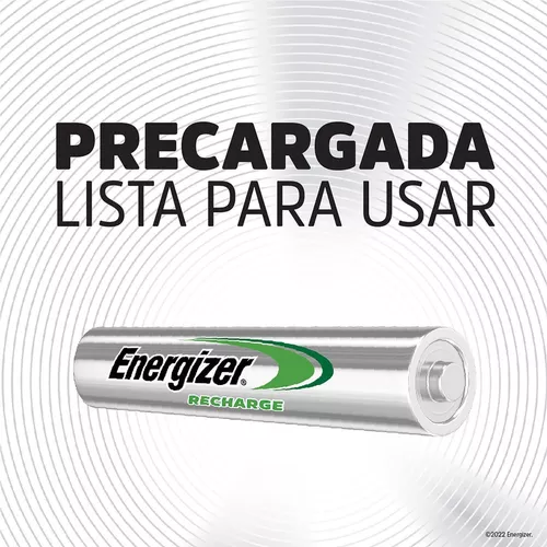 Baterías Recargables Energizer AA