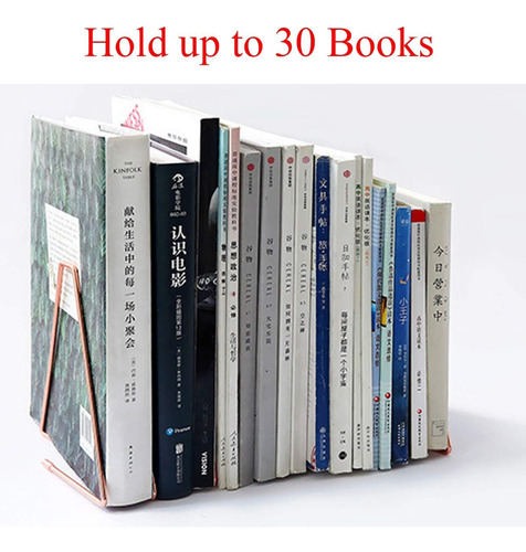 Suporte Para Livro Triangular Ajustável Com 7 Slots