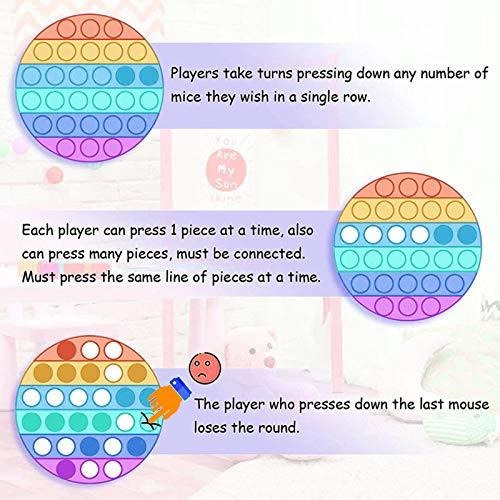 Imagen 7 de 7 de Push Pop Bubble Sensory Fidget Toy Squeeze Toys Poke Pop Toy