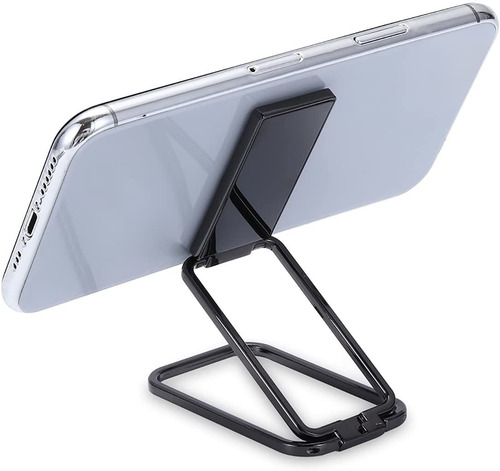 Imagen 3 de 9 de Soporte Plegable Adherible Kickstand Portacelular Metalico