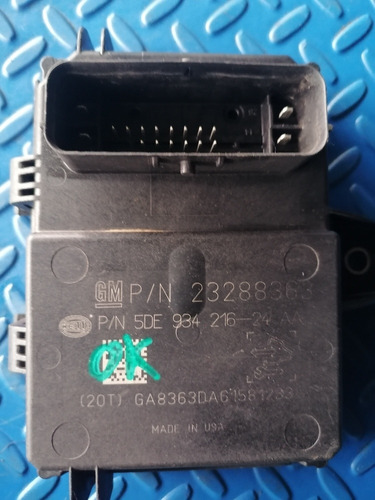 Módulo Gasolina Ecu De Chevrolet 23288363 Trax Cruz Colorado (Usado)