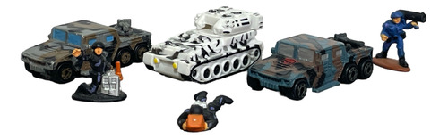 Figuras Coleccionables Micromachines Hotwheels Soldados