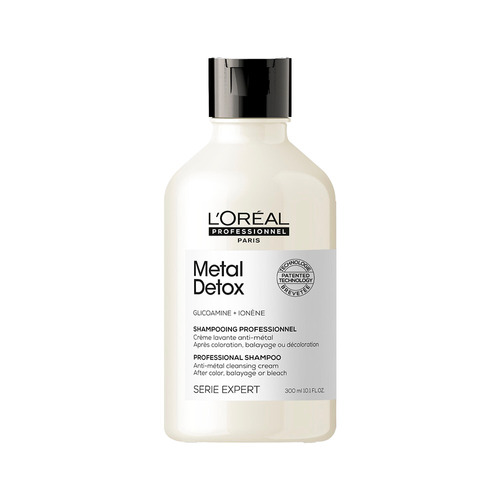 Imagen 1 de 2 de Shampoo L'oréal Professionnel Serie Expert Metal Detox En Botella De 300ml Por 1 Unidad