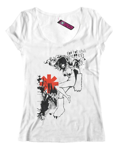 Remera Mujer Red Hot Chili Peppers Rp346 Dtg Premium