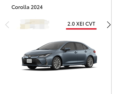 Toyota Corolla 2.0 Xei Cvt 170cv