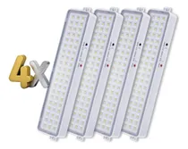 Comprar Luz Emergencia 60 Led Hogar Recargable Blanca Fría Pack X4