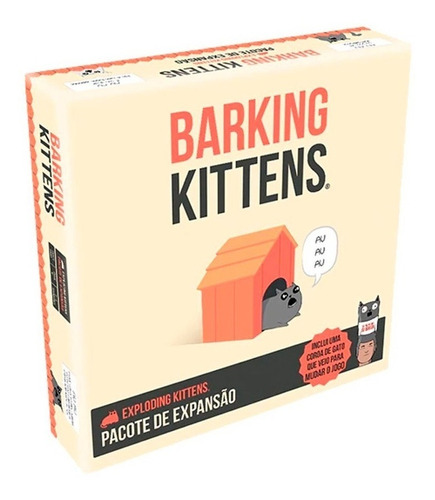Exploding Kittens: Barking Kittens (expansão)- Galápagos