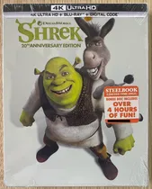 Comprar 4k + Bluray Duplo Steelbook Shrek - Lacrado u002F Dub u002F Leg