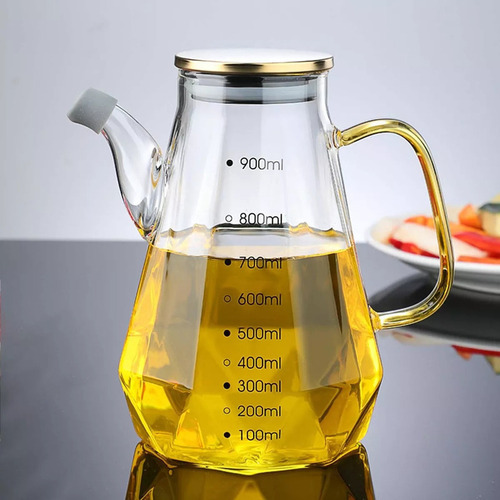 Botella Dispensadora De Aceite De Oliva Vinagre 900ml