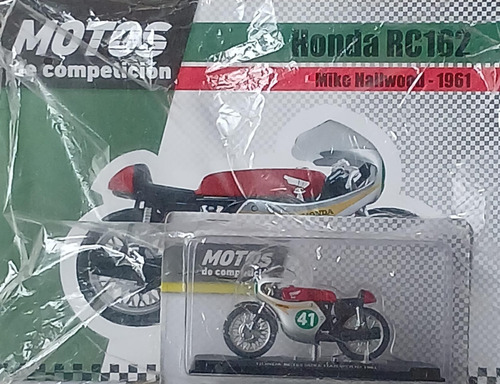 Colección Motos De Competición N 8.honda Rc162 Mike Hailwoo 