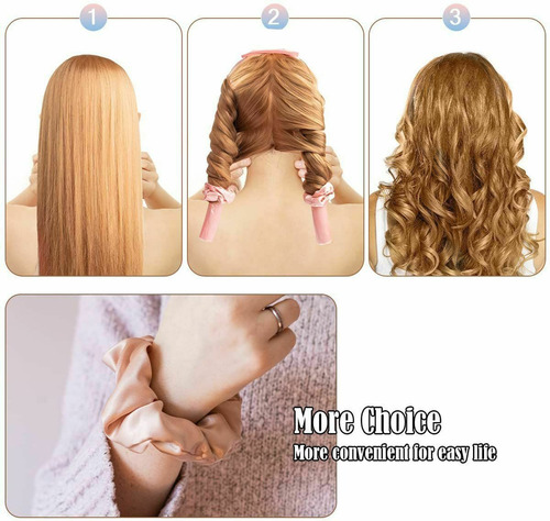 A Onda De Rizador De Pelo Sin Calor For Mujer For Cabello La
