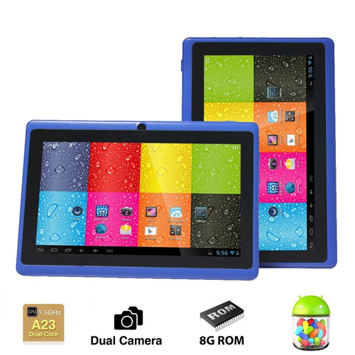 Tablet Pc 7 Android 4.4 Wifi Dualcore 1.5 Ghz 2 Camaras 8gb