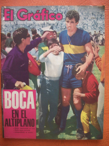 El Grafico 2367 17/2/1965 Boca En El Altiplano Rattin Envio