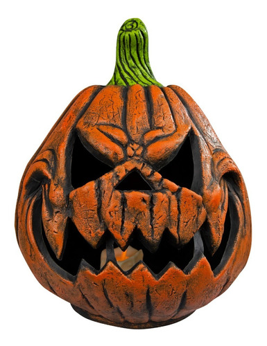 Imagen 1 de 2 de Decorativo Calabaza De Látex Jack O'lantern Pumpkin 