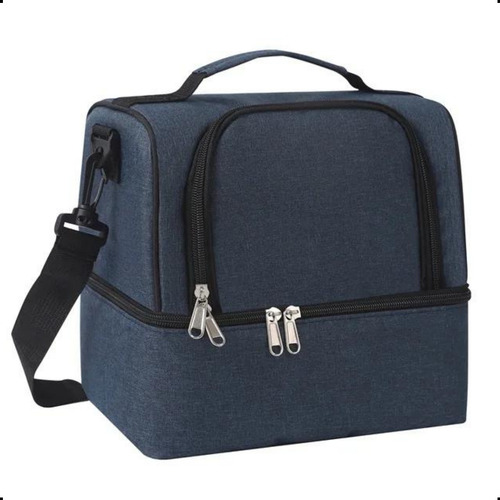 Bolsa Termica Multiuso Portatil Marmita Sacola 2 Niveis 9l