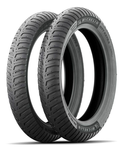 Par Pneu Michelin City Extra 80/100-18 + 100/90-18 S/ Câmara