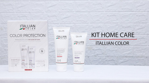 Kit Shampoo E Máscara Proteção Da Cor Itallian Color