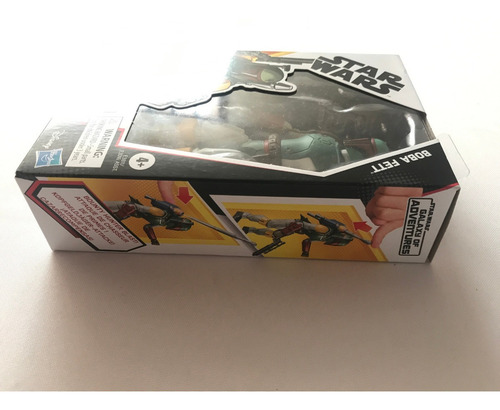 Boba Fett Star Wars Galaxy Of Adventures 5 Pulg Hasbro 2020 (Usado)