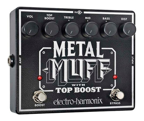 Pedal Electro-harmonix Metal Muff Top Booster Distortion