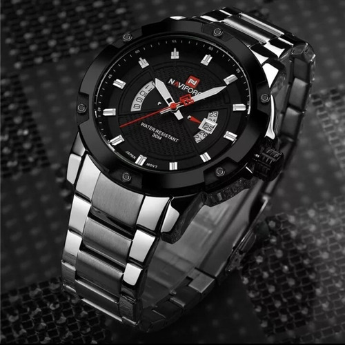Relógio Masculino Esportivo De Luxo Naviforce 9085 Original