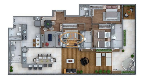Apartamento Com 3 Dormitório(s) Localizado(a) No Bairro Tatuapé Em São Paulo / São Paulo - 2977:906141