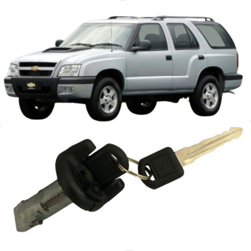 Cilindro Miolo Ignição S10 1995 1996 1997 1998 99 Com Chaves