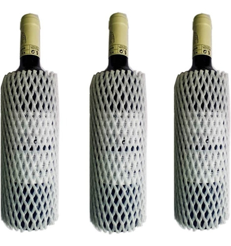 Malla Red De Espuma Para Empaque De Frutas 30 Cm 500 Pzs. Blanco