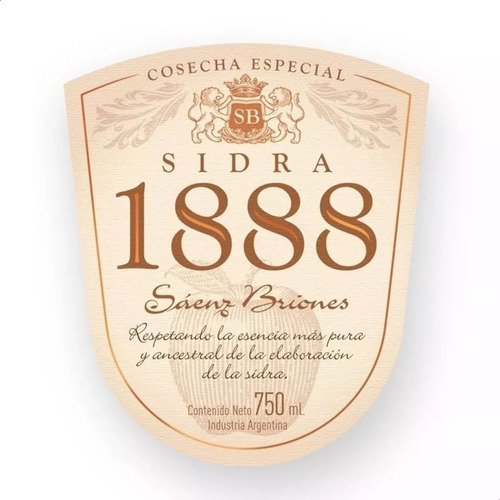 Sidra 1888 Saenz Briones Rosé Hibiscus Caja X6unidades