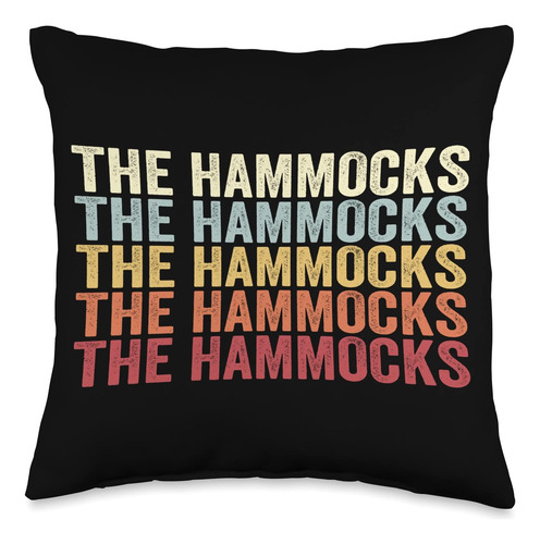 The Hammocks Florida The Hammocks Fl Retro Vintage Text Thro