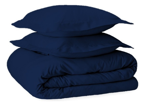 Cobertor Lujo 1,5 Plazas - Soft Touch Linea Hotel 3angeli Color Azul oscuro