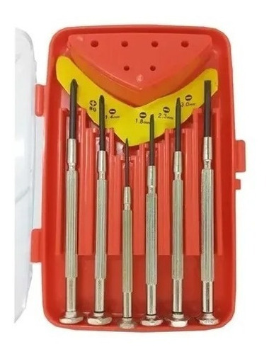 Set De 6 Destornilladores Pequeños Bam Tools