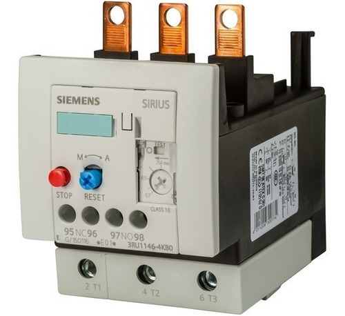 Relé Térmico Sobrecarga 57 A 75 Amp 3ru1146-4kb0 Siemens 