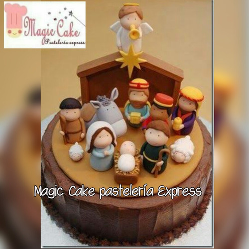 Torta Navdad Nacimiento De Jesús! Oferta