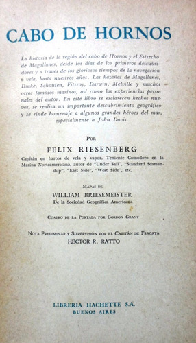 Cabo De Hornos Felix Riesenberg 