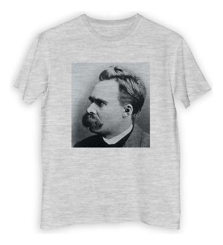 Remera Hombre Nietzsche Filosofo Poeta Pensamiento M5