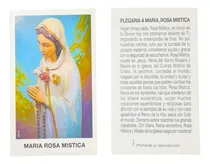 Comprar Estampas Virgen Rosa Mistica Santoral Virgen X 100 Un