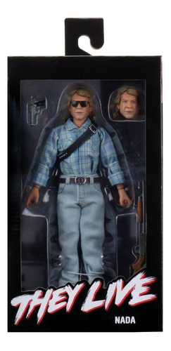Neca Retro Clothed Action Figures They Live John Nada