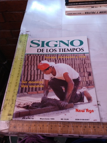 Revista Signo De Los Tiempos N62 Mayo 1995 Ed Imdosoc