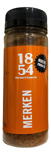 Merken 1854 especias y condimentos frasco 70 grs.