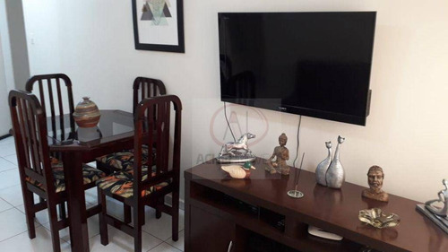 Imagem 5 de 10 de Apartamento Com 1 Dormitório À Venda, 46 M² Por R$ 300.000,00 - Embaré - Santos/sp - Ap10692