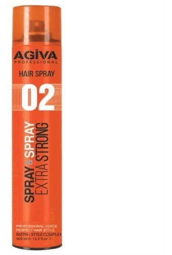 Imagen 1 de 2 de Laca Agiva #02 Spray X 400ml - mL a $82